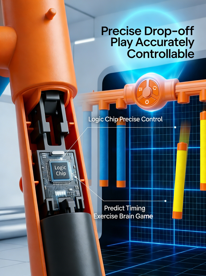 Reactoy Catching Stick Pro，Drop Catch Reaction Game: 10-Rod Reflex & F